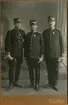 Grupporträtt av officerare vid Södermanlands regemente I 10, 1915.