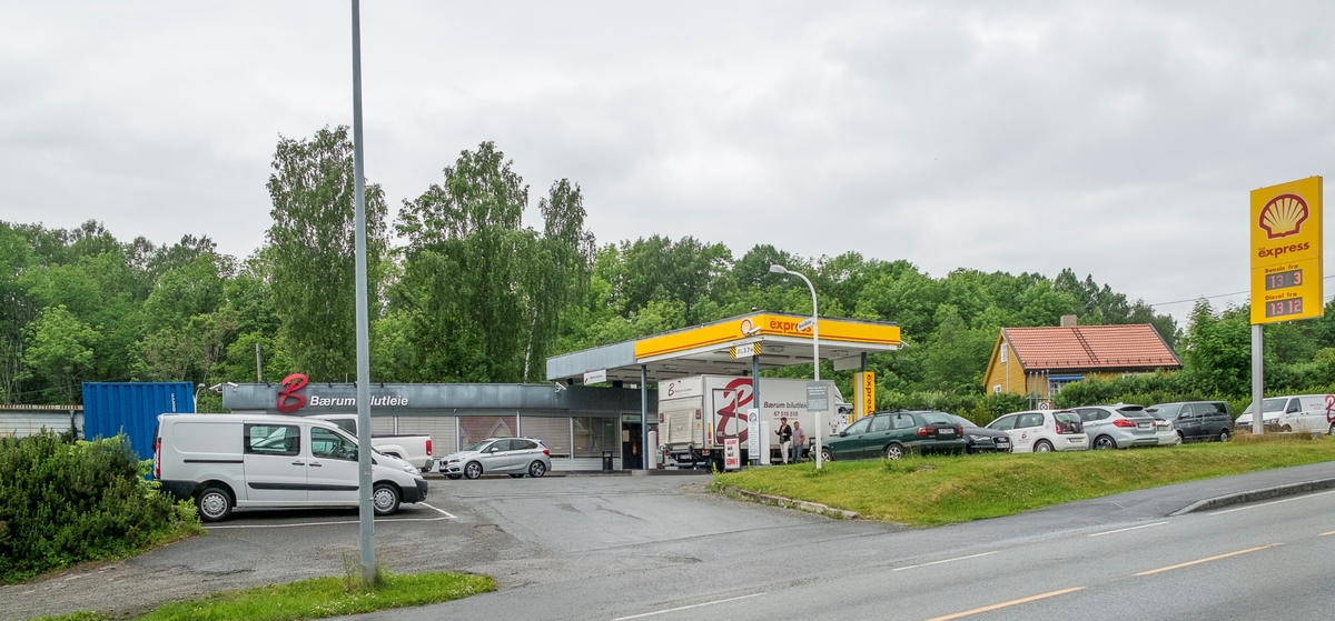 Shell express bensinstasjon Kirkeveien Haslum Bærum