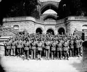 3. Ingkomp. Helsingborg fotograferade framför kärnan år 1941.