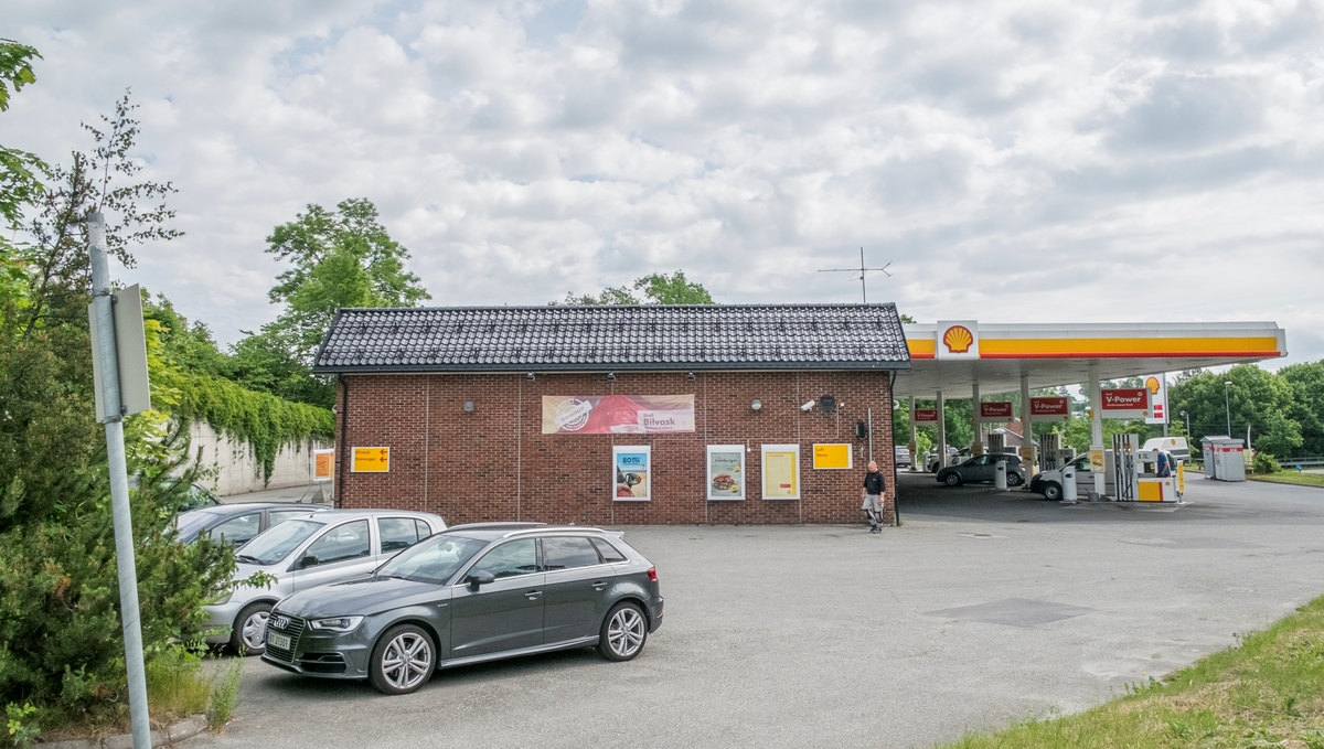 Shell bensinstasjon Langenga Vettre Asker