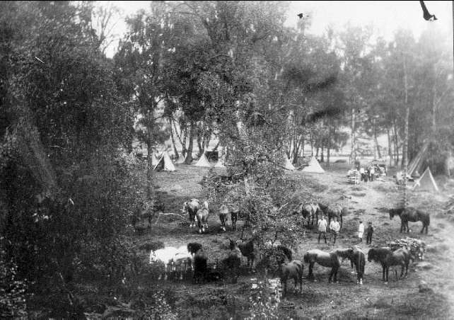 Från västgötamarschen år 1922.