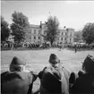 Karlsborg, fästningen. Prinsessan Christinas besök på regementet jubelåret 1969.