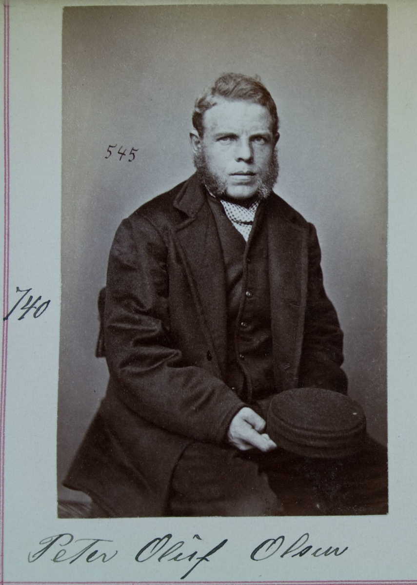 Fangeportrett, Peter Oluf Olsen