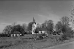 Tiveds kyrka fotograferad på 1960-talet.