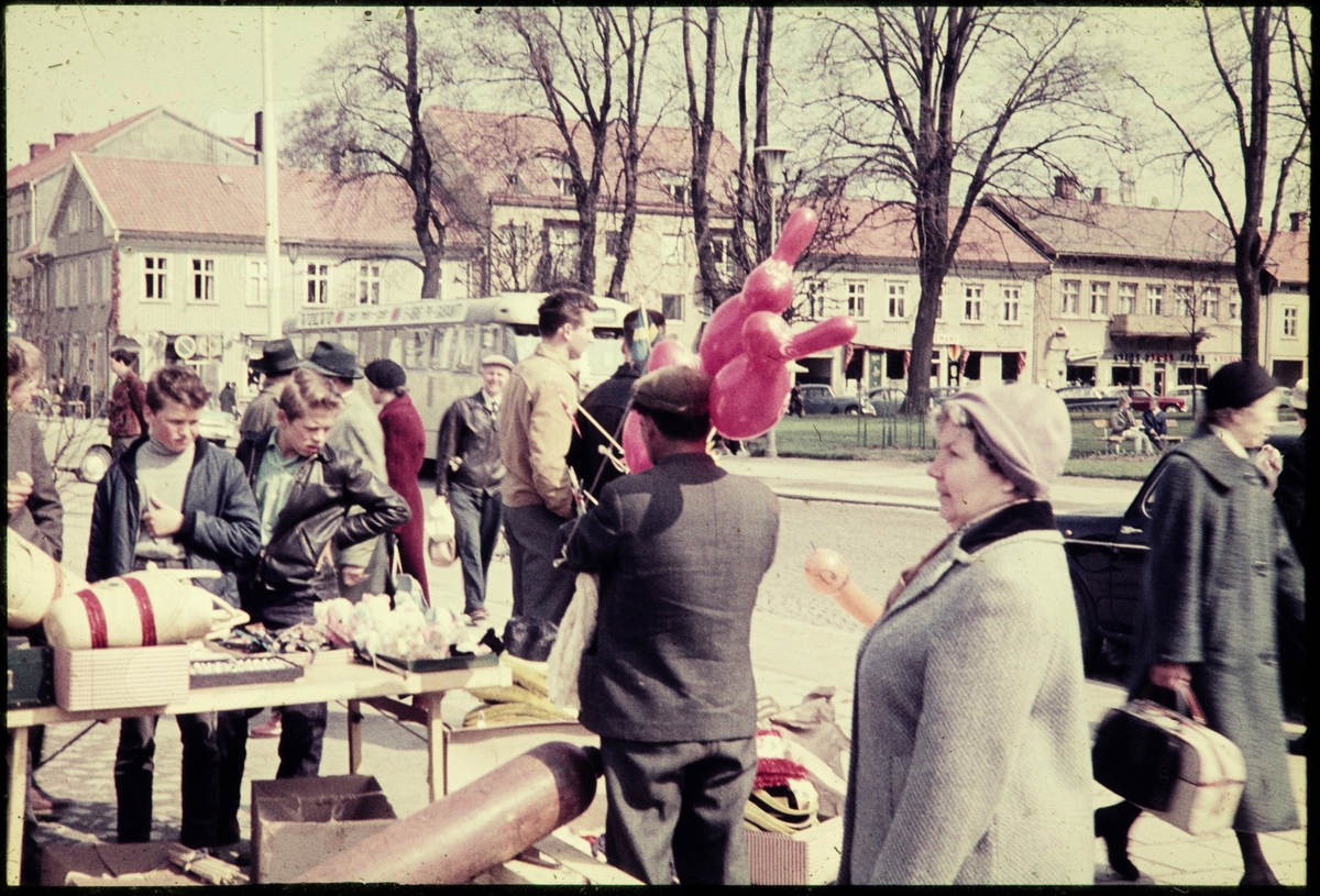 Vänersborg, torghandel.