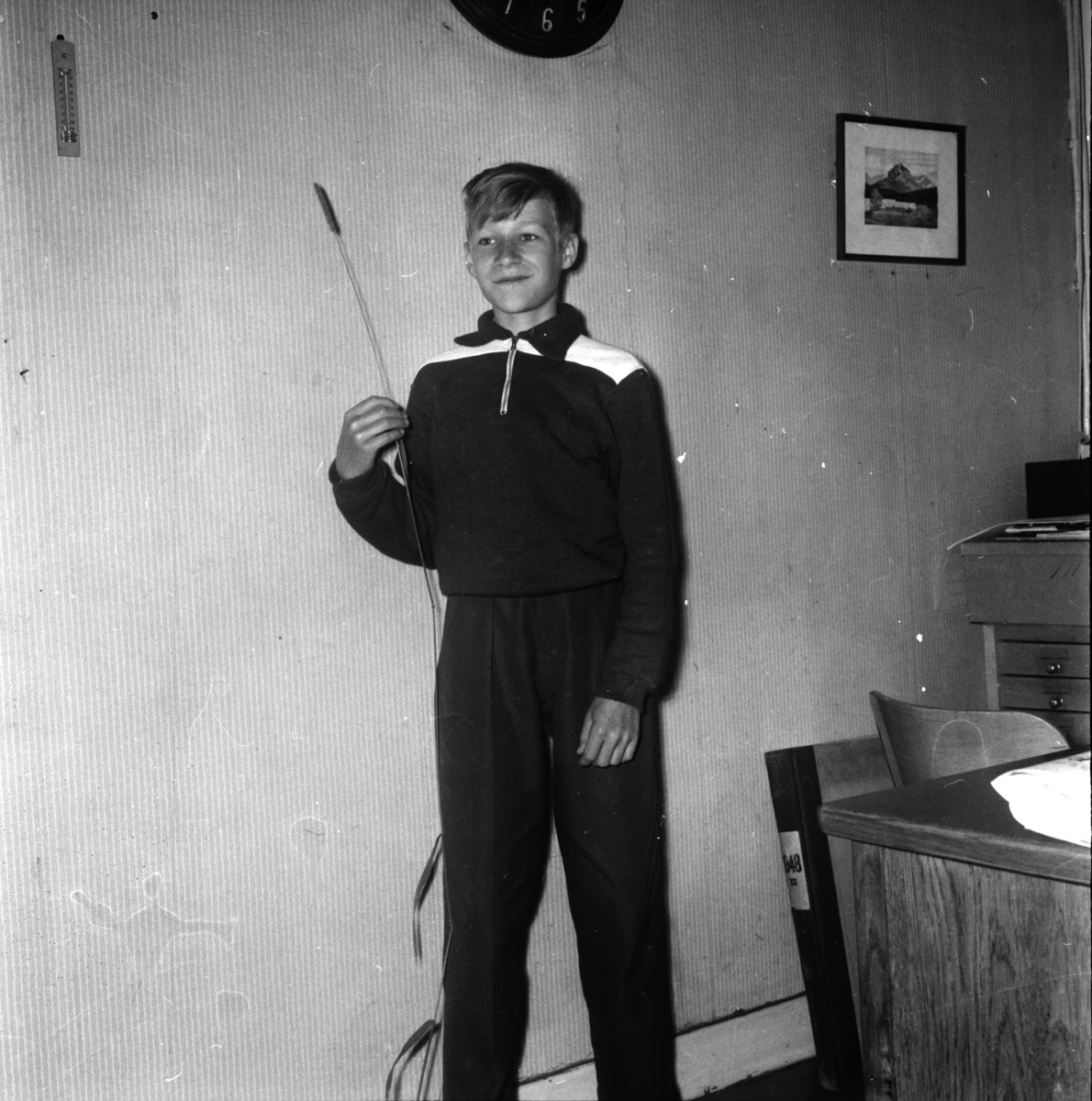Markens gröda, timotejstrån.
12/7 1956