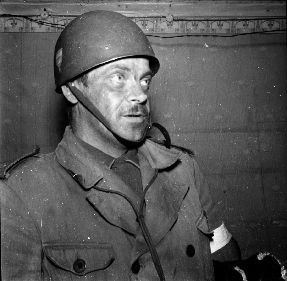 Manövern, bilder från Ljusdal- Färila.
1953