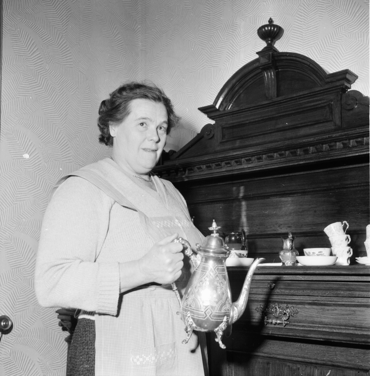 Arvtagerska Kerstin Anderssson.
Ljusdal 23/3 1960