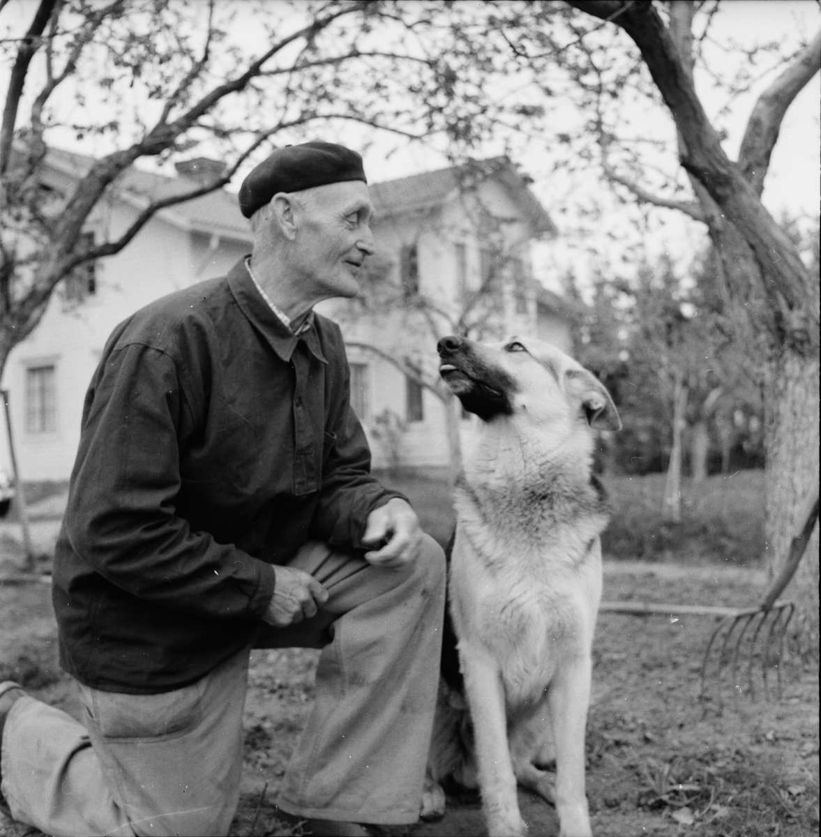 Krister Kristofferson Röste. Reser till Canada 1/6 1956.