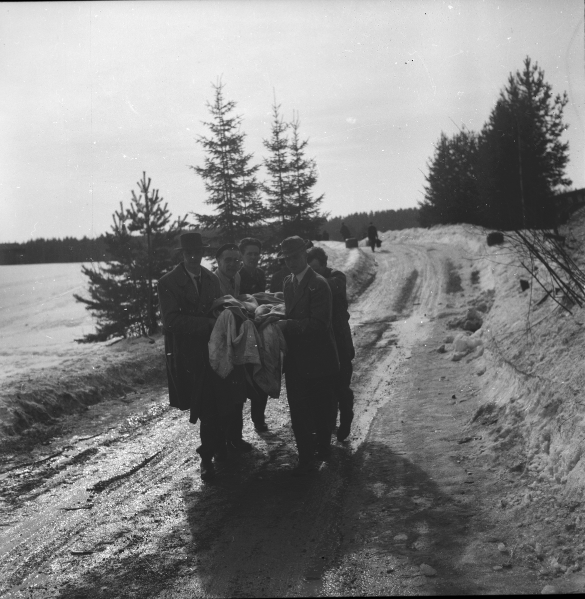 Tågurspårning.
Granbo 29/3 1956