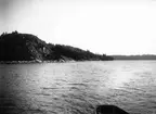 Motiv från Göta kanal. Foto 1923.