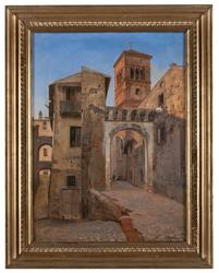 Campanila di S Rocco a Frescati [Målning]