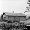 Arbrå,
Flyttning av Knut Arvidssons hus,
Oktober 1968