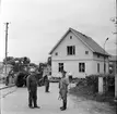 Arbrå,
Flyttning av Knut Arvidssons hus,
Oktober 1968