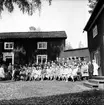 Arbrå,
Fornhemmet,
Söderhamns pensionärer på besök,
September 1971