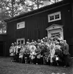 Arbrå,
Fornhemmet,
Stockholmare på besök,
September 1971