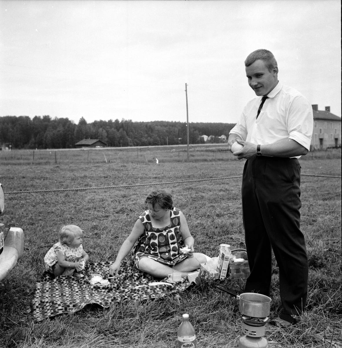 Y-H Lägret i Häggersta,
23 Juli 1965