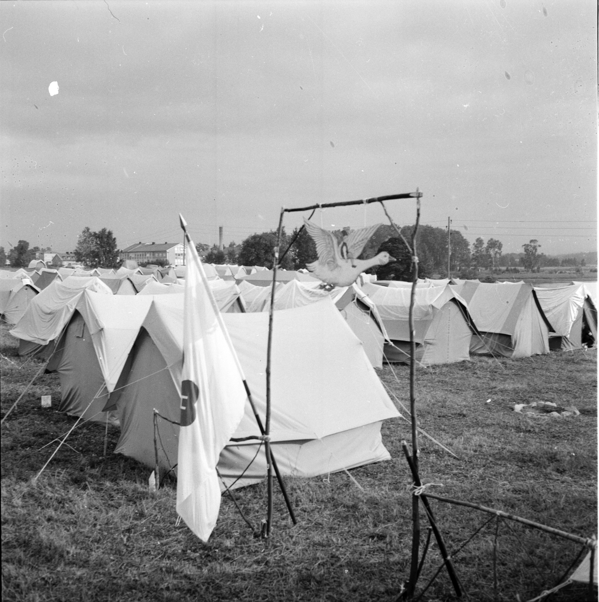 Y-H Lägret i Häggersta,
23 Juli 1965