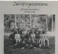 Karlsborg. Infanterivolontärskolan, senare rekrytskolan för infanteriets officers-och reservofficersaspiranter. 1910.