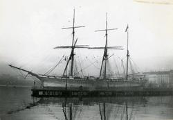 Bark 'Excelsior' (b.1890, Hølens værft (G. Bruun), Hølen, La