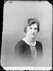 Tyra Jansson från Tvärnö, Harg socken, Uppland 1926