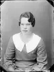 Signe Johansson från Gunbyle, Hökhuvud socken, Uppland 1936