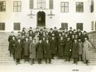 Grupporträtt av officerare, Karlberg den 10 december 1927.