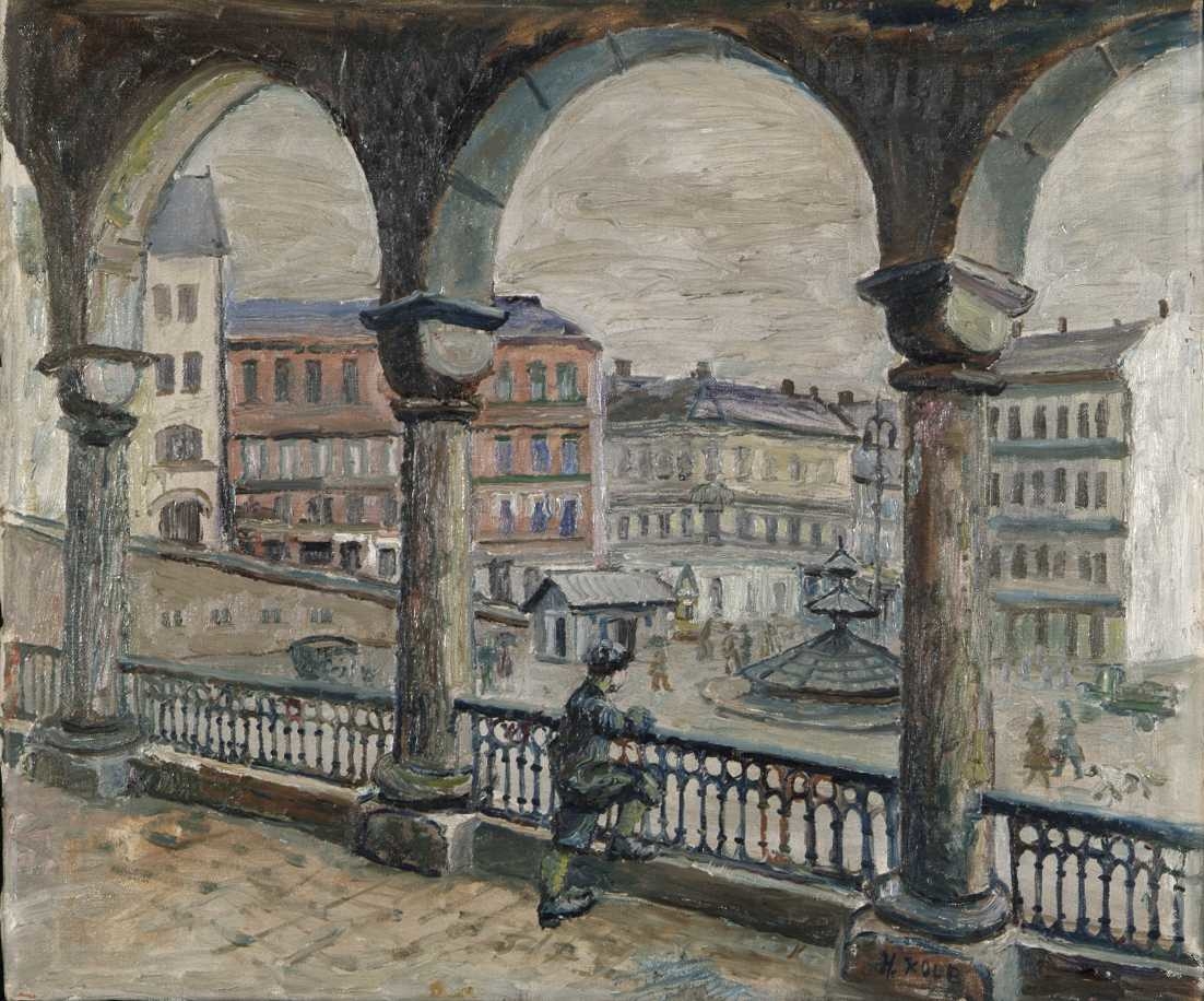 Younstorget [oljemaleri]