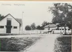 Karlsborg i början av 1900-talet. Stallgården.