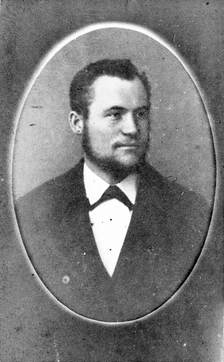 Portrett av Kristian Meier Iversen, Lekangen 1865