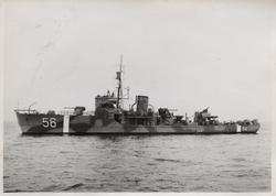 Minsveparen Holmön till sjöss