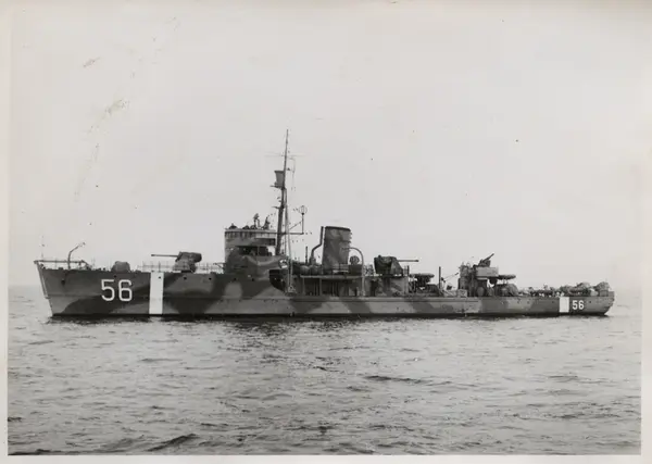 Minsveparen Holmön till sjöss