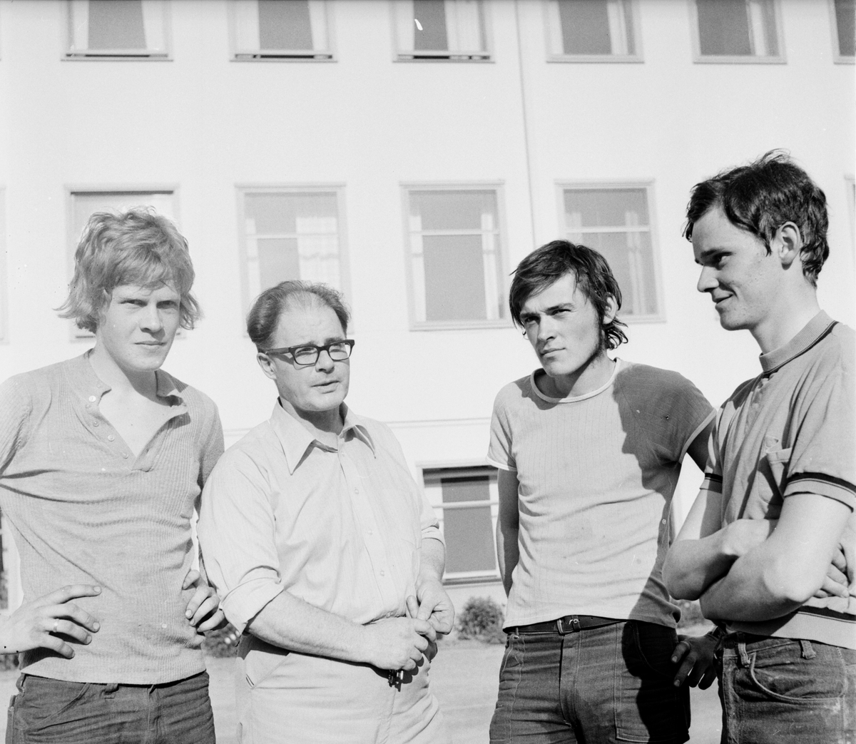 Nytorp,
Skolavslutning,
Juni 1972
