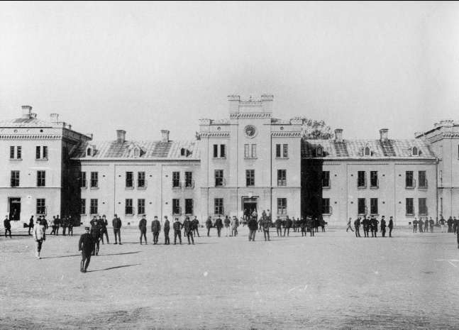 Mariebergskasernen Stockholm, 1908.