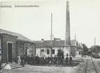 Karlsborg i början av 1900-talet. Ammunitionsfabriken.