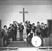 Karlsborg, medlemmar i Salemförsamlingen 1963. Endast neg finns.