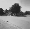 Josef Larssons korvkiosk på Storgatan, Karlsborg, 1960. Endast neg finns.