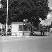 Josef Larssons korvkiosk på Storgatan, Karlsborg, 1960. Endast neg finns.