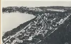 Karlsborg i början av 1900-talet.Flygfoto av Rödesund.