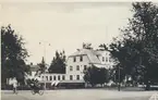 Karlsborg i början av 1900-talet. Hotell Gästis.