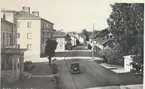 Karlsborg i början av 1900-talet. Gatuvy från Rödesund.