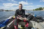 SMM:s marinarkeologer undersöker botten vid Skepps- och Kastellholmen inför byggandet av ny tunnelbanesträckning.