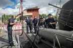 Örlogsdagar vid piren på Galärvarvet 2016.