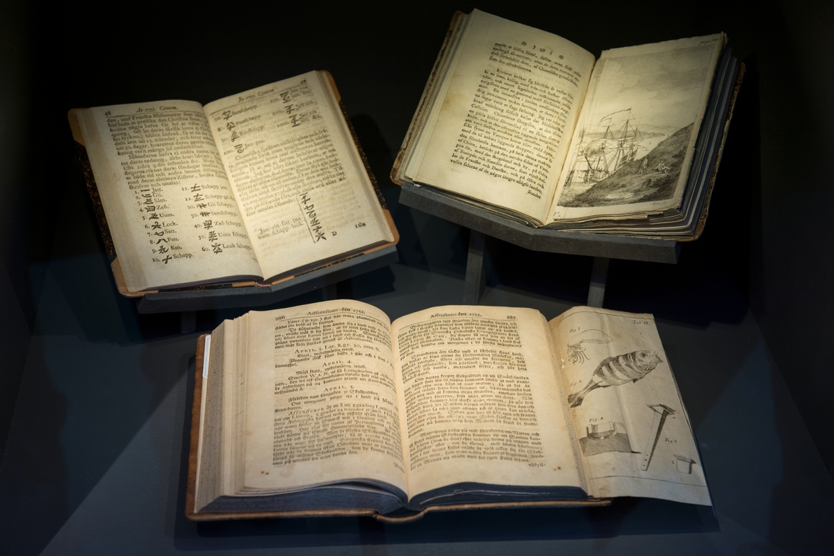Utställningen "Resenärerna" på Sjöhistoriska.