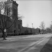 Avslutningsceremoni lv 1, utanför Garnisonskyrkan 1961. Endast neg finns.