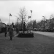 Avslutningsceremoni lv 1, utanför Garnisonskyrkan 1961. Endast neg finns.