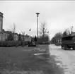 Avslutningsceremoni LV 1, utanför Garnisonskyrkan 1961. Endast neg finns.