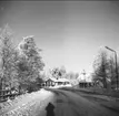 Vinterbild från Karlsborg, januari 1963. Endast neg finns.