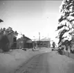 Vinterbild från Karlsborg, januari 1963. Endast neg finns.