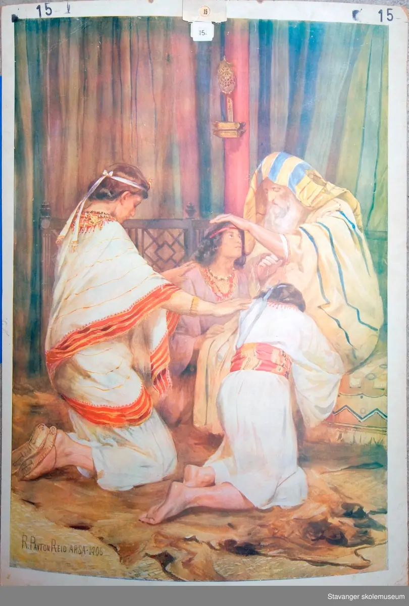 Motiver hentet fra bibelen: det gamle og det nye testamentet.